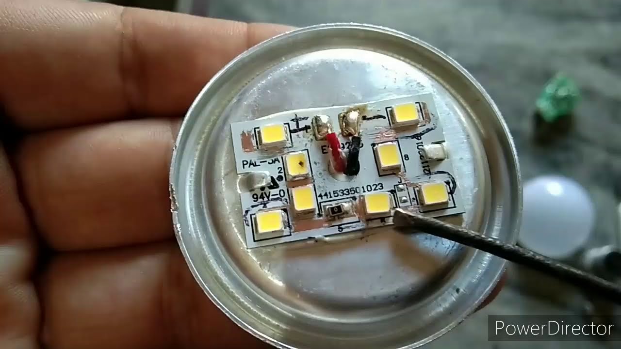 Convert 230v AC led bulb into 12v DC,how to make 12v LED bulb at home,and operat in 12v battery