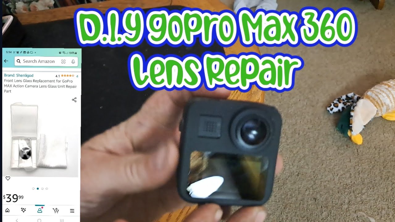 D.I.Y. GoPro Max 360 Lens Repair