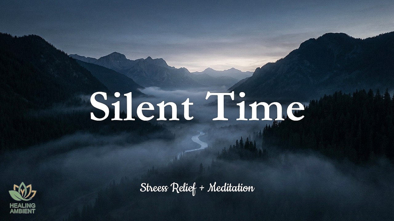 Silent Time 🌙 10 Hours Deep Sleep Music • Peaceful Piano & Ambient Sounds for Stress Relief