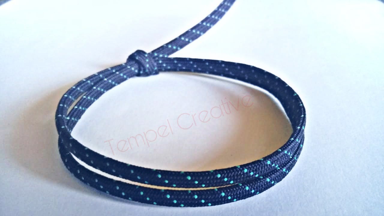 Tutorial Cara Membuat Gelang Dari Tali Sepatu