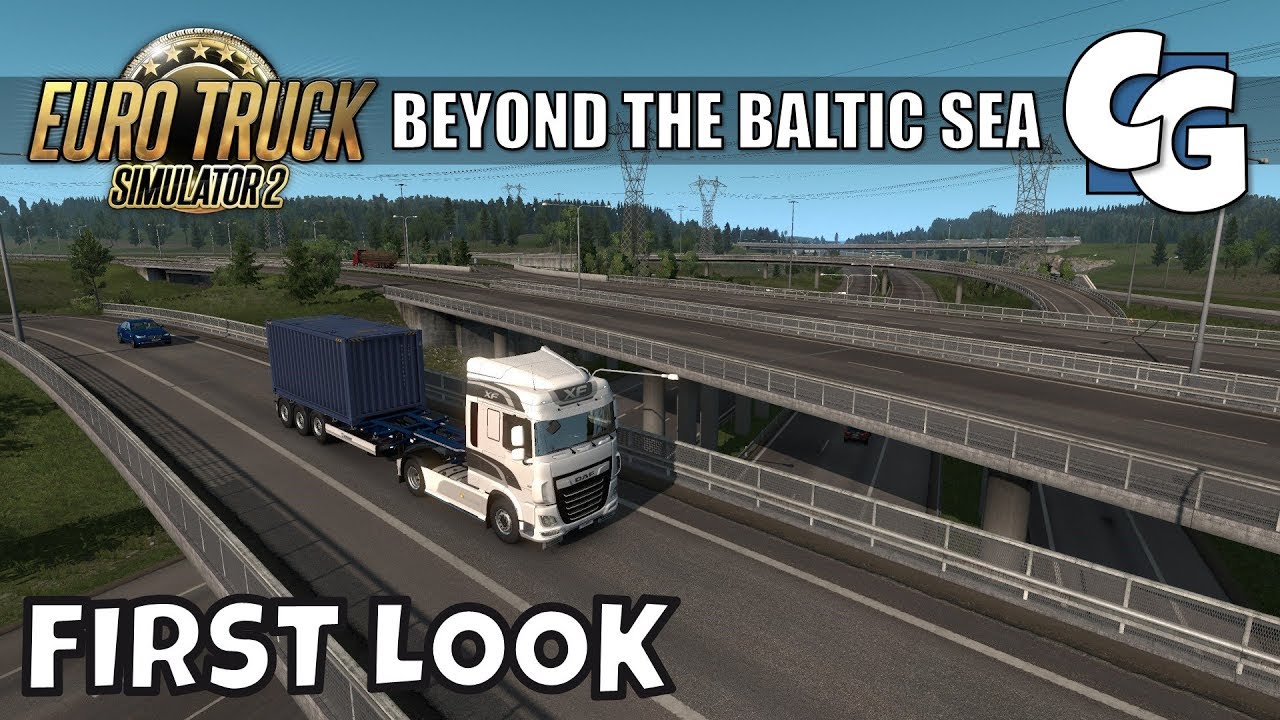 ETS2 - Beyond the Baltic Sea First Look - Entering Finland