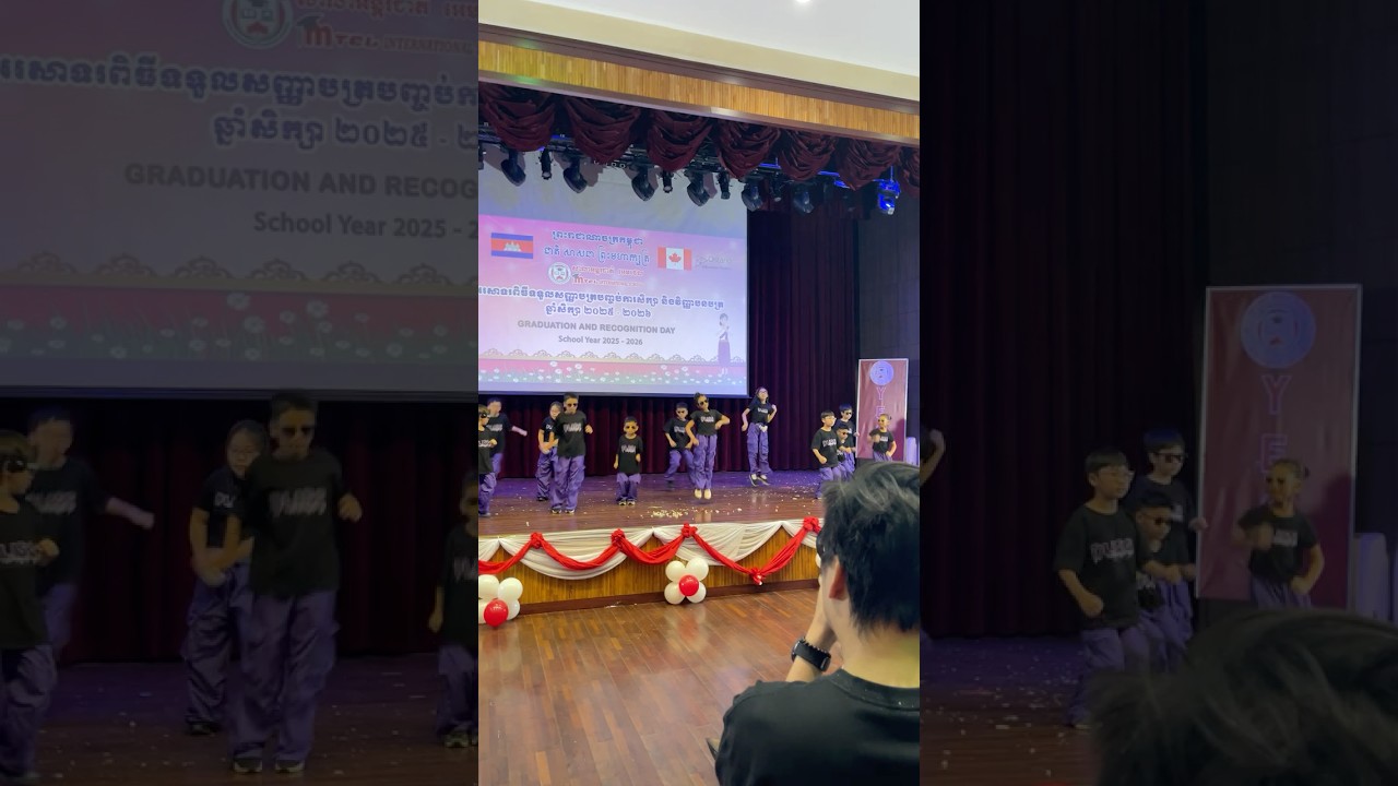 English Students Dancing Show with Baby Love. #learnenglish #foryou