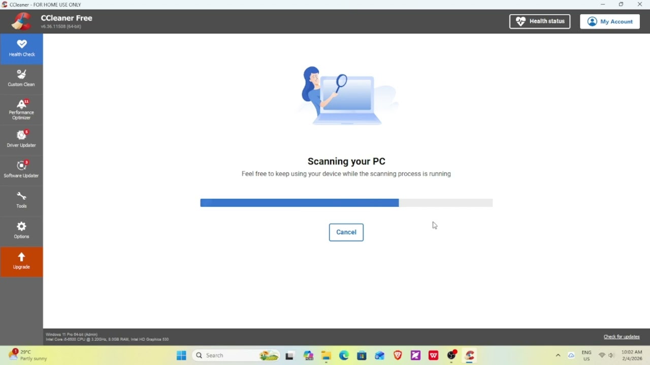 Registry Cleaner CCleaner