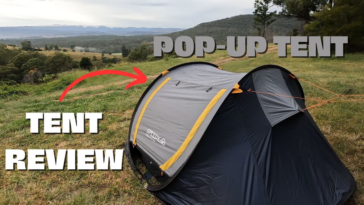 Tent Review - Explore Planet Earth Speedy 3 Black Hole Pop Up Tent