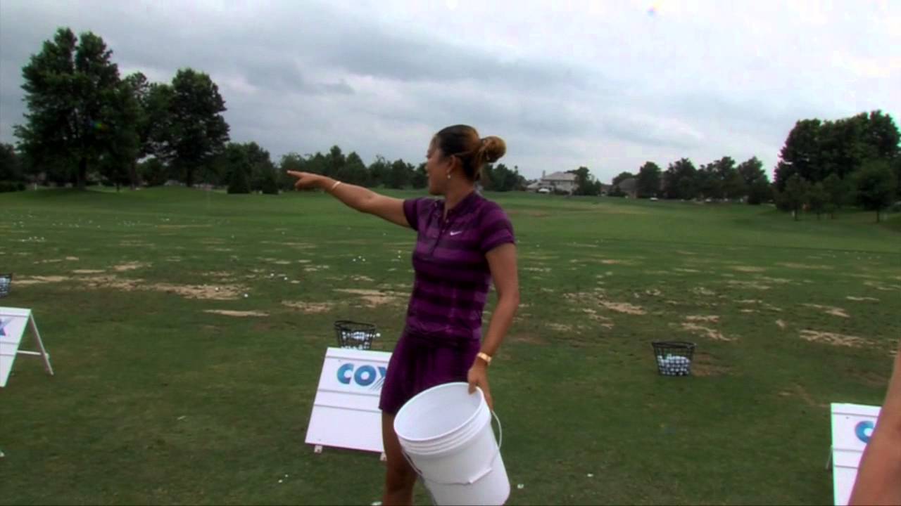 Michelle Wie takes the Ice Bucket Challenge