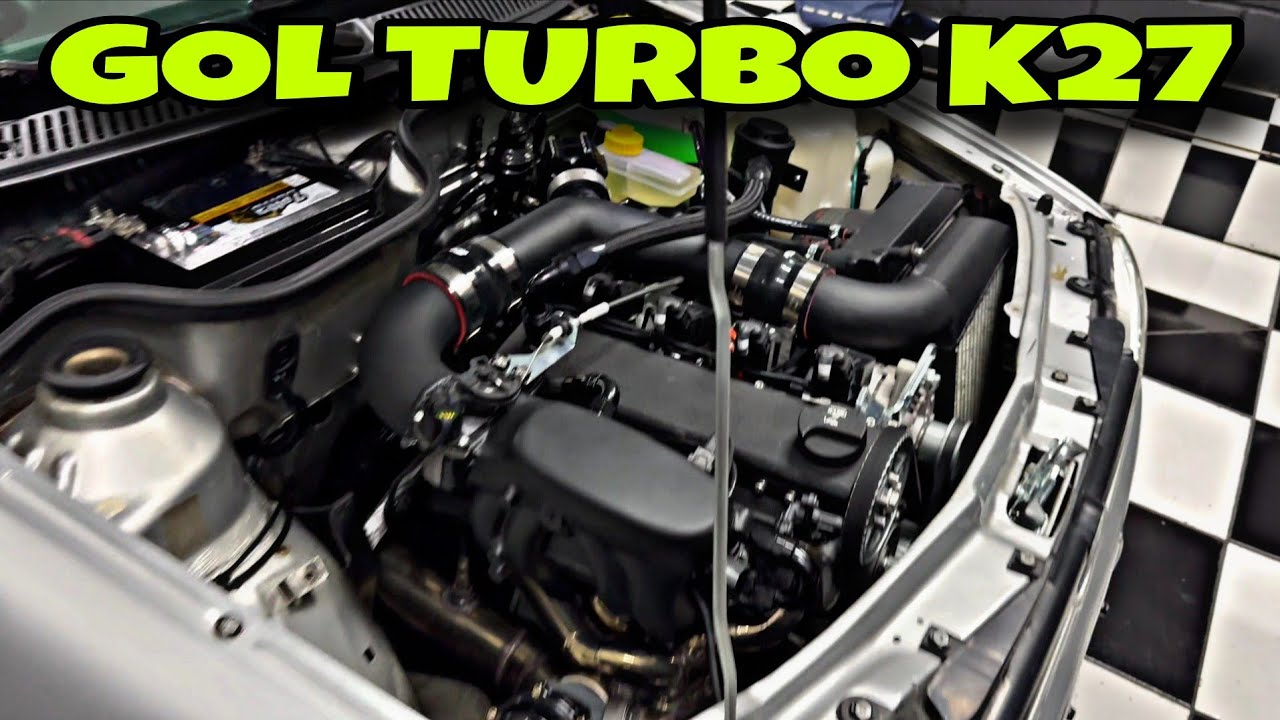 Gol turbo de 359 cavalos de turbo K27 - Racetech @FuelTechOficial 