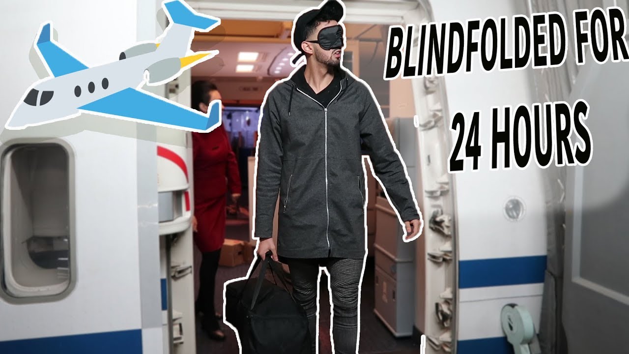BLINDFOLD SURPRISE TO ANOTHER COUNTRY!!
