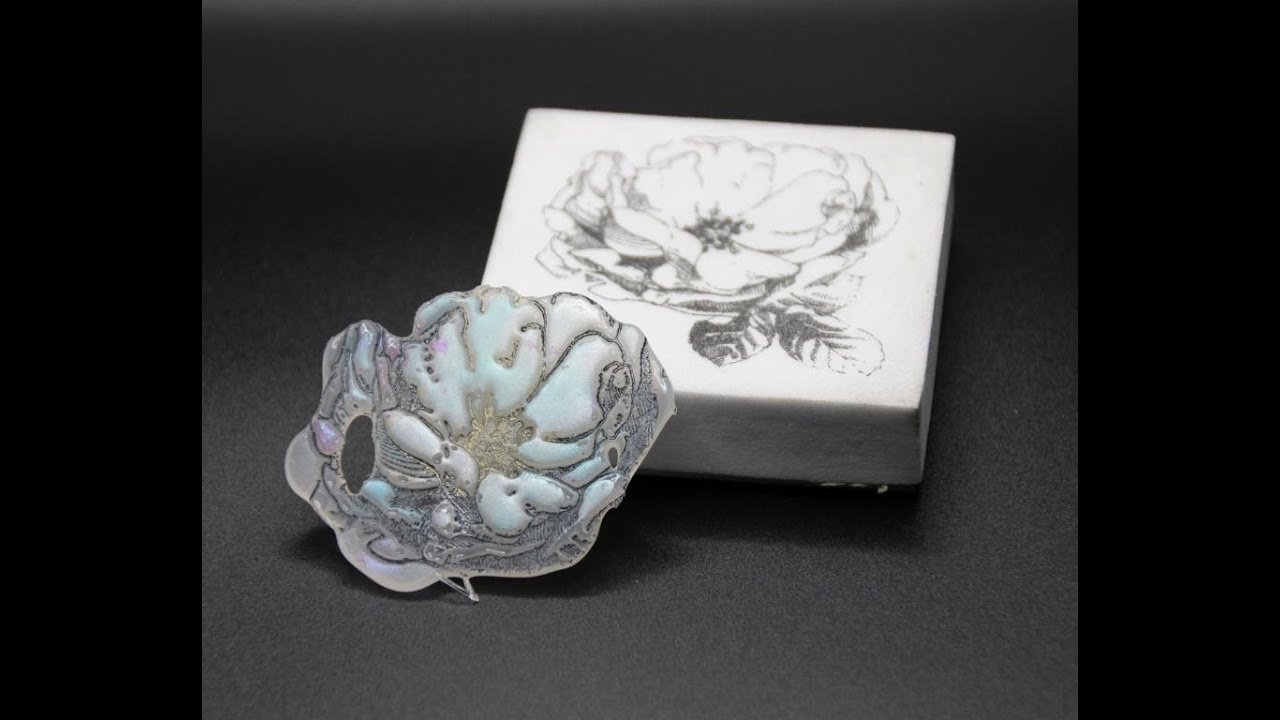 Tutorial, AUF Stempel malen, 3-D Optik, Heißkleber, Gelli Plate, Cartes-d-Art by Sandra Huber