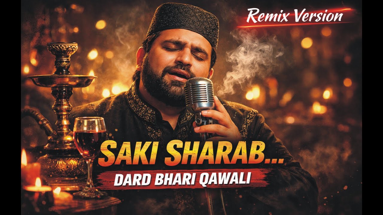 Saki Sharab La | Heart Touching Qawwali 2026 | Remix | Sufi Ghazal | Soulful Voice