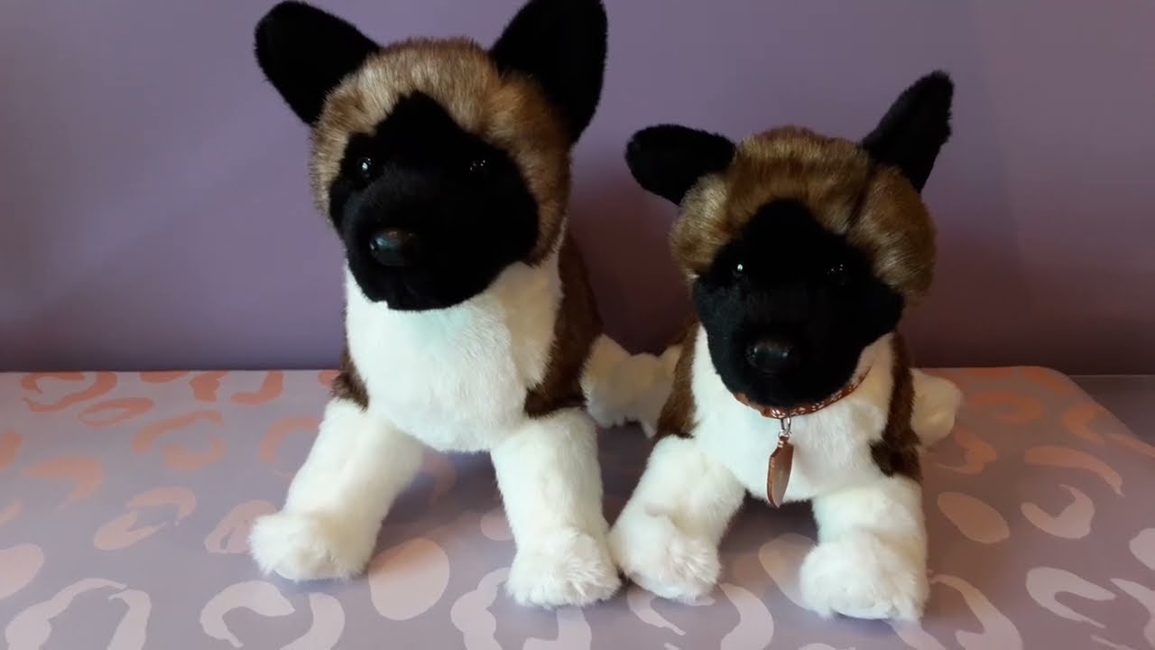 Comparing Kita the Akita Plush Dogs by Douglas Cuddle Toys 🐶