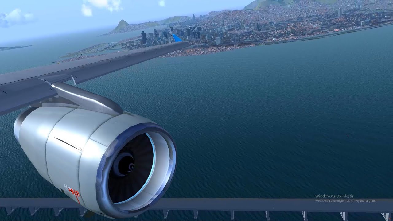 FlightGear a320 Full Flight SBSP to SBGL