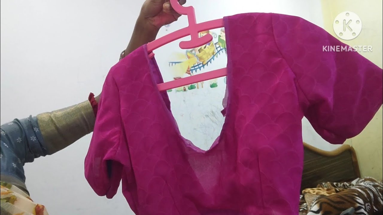 42 size blouse ఎలా కుట్టలో ఈ వీడియోలో మీకు అర్థం అయ్యే విధంగా చెప్పాను @ చాలా సులువుగా ఉంటుంది 