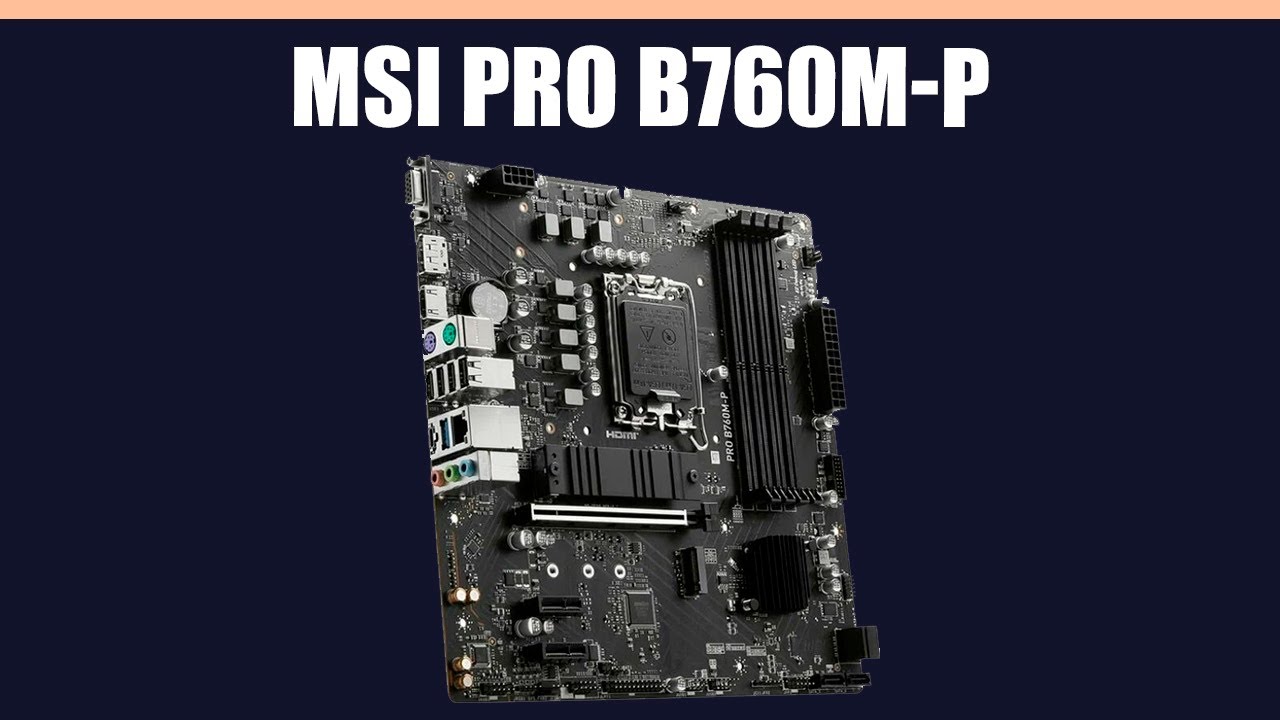 Материнская плата MSI PRO B760M-P