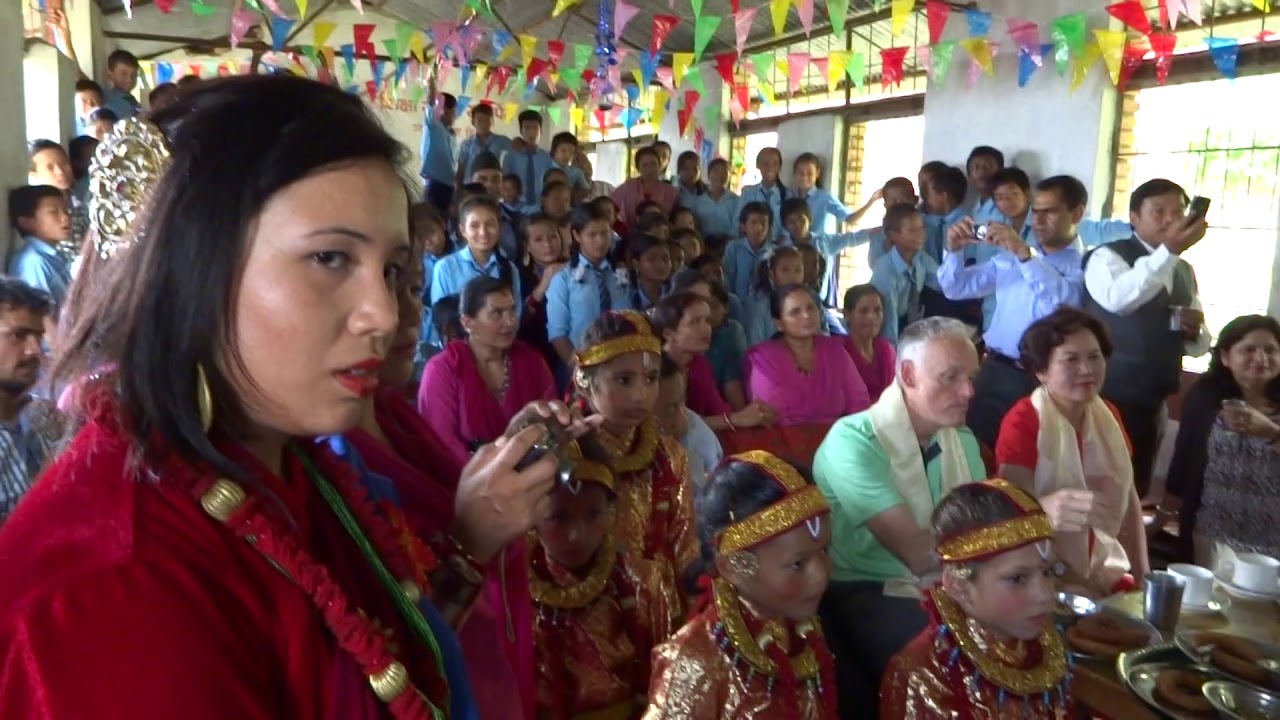 Move Inspection  Panchakanya school Welcome dances 1