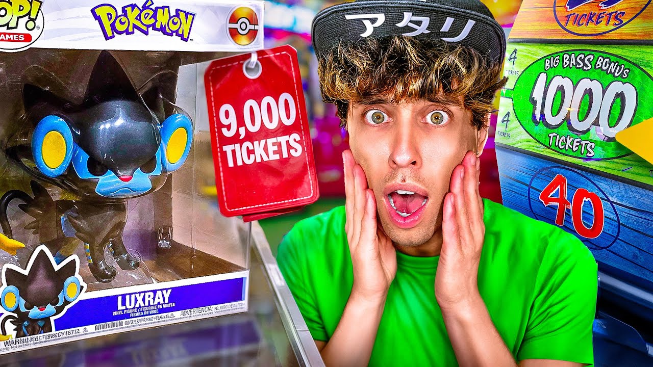 Incredible JACKPOT While Trying To Win The LAST Pokemon POP Figure!