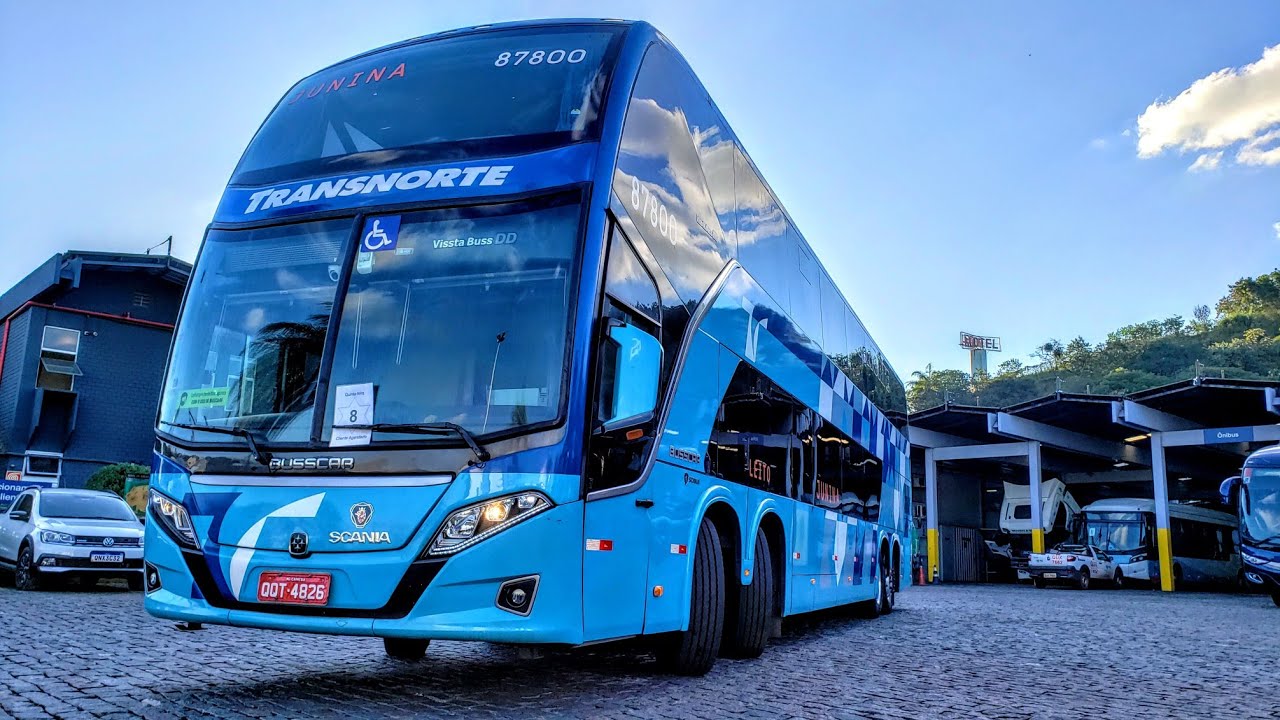 NOVO &Ocirc;NIBUS SCANIA K440 IB8X2 l BUSSCAR VISSTA BUSS DD