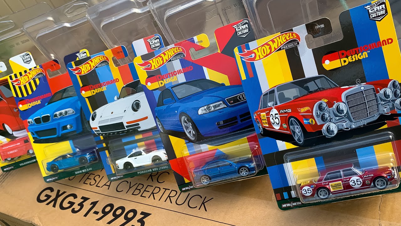 Lamley Showcase: Hot Wheels Car Culture Deutschland Design