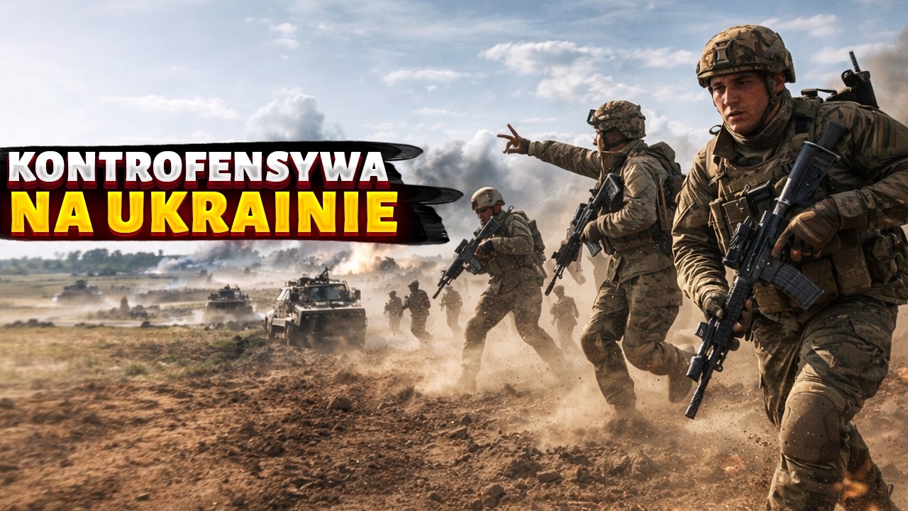 Ukraina RUSZA NAPRZ&Oacute;D na froncie! Rosjanie ZASKOCZENI! Kontrofensywa nadal trwa
