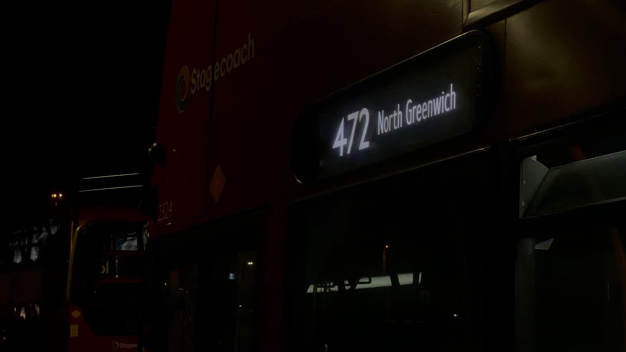 Full Ride | TFL Bus Route 472: Abbey Wood - North Greenwich (Low Floor) | 12324 | Stagecoach Selkent