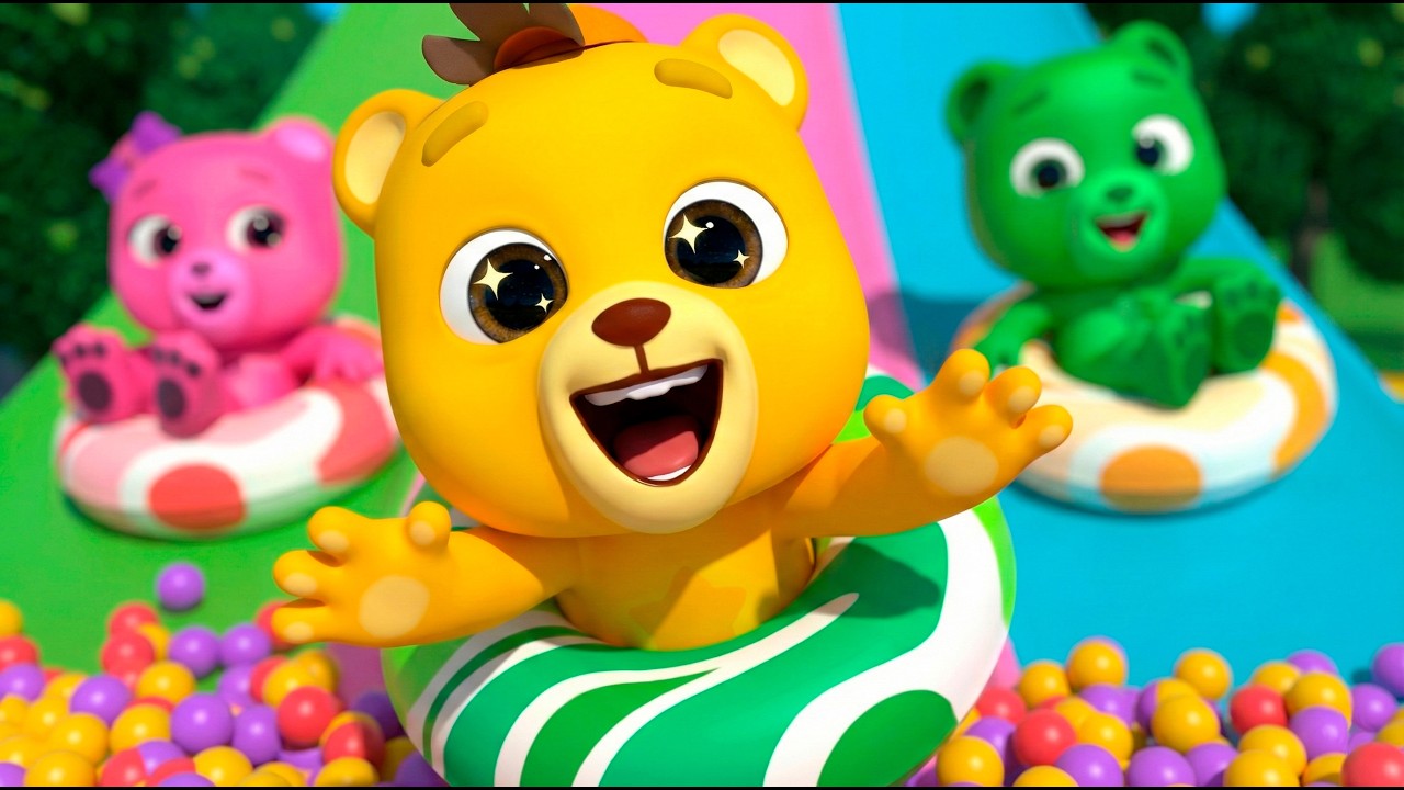 The Bear Went Over The Slide + More GummyKid TV