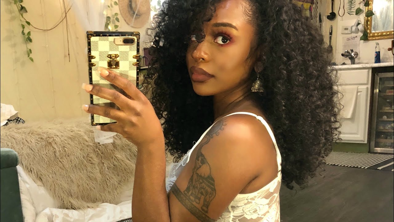 30 MIN CURLY HAIR ROUTINE .ft ALISUGAR | ON THE GO + OUT THE DOOR