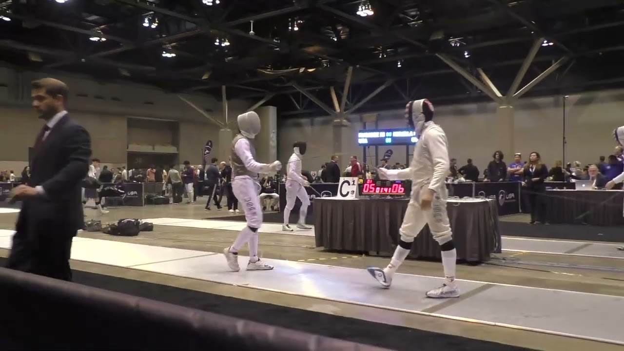 National Championships 2023 SMF - L16 - Nickolas Rusadze v Sidarth Kumbla