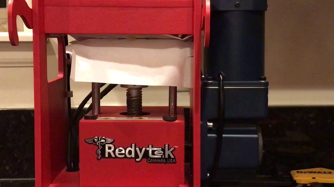 7g pre-pressed mold, no filter, 3 ton electric rosin press