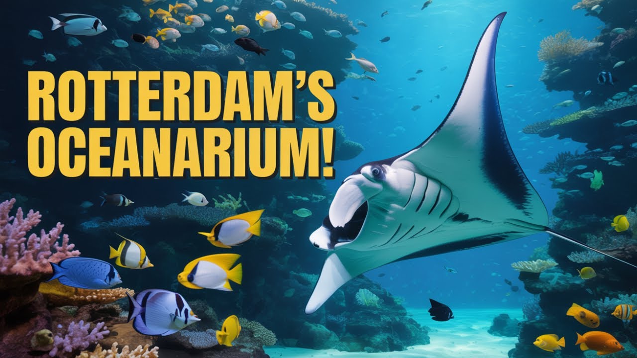Исследуем подводный мир Роттердама! 🐠🦈 | Великолепный аквариум Oceanium в Блайдорпе