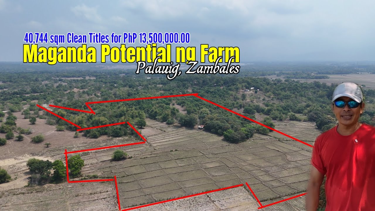 40,744 SQM PREMIUM FARM LAND IN PALAUIG, ZAMBALES