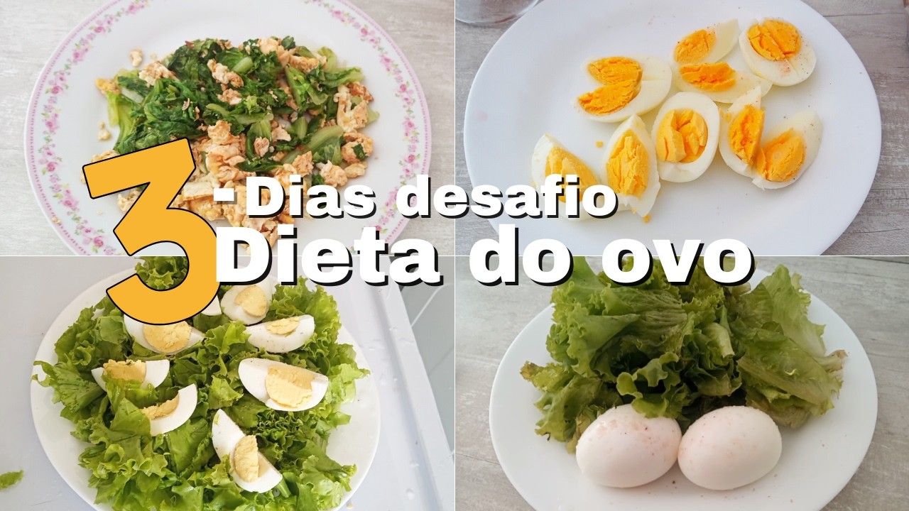 FIZ A  DIETA DO OVO  POR 3 DIAS EMAGRECI MUITO R&Aacute;PIDO!!!