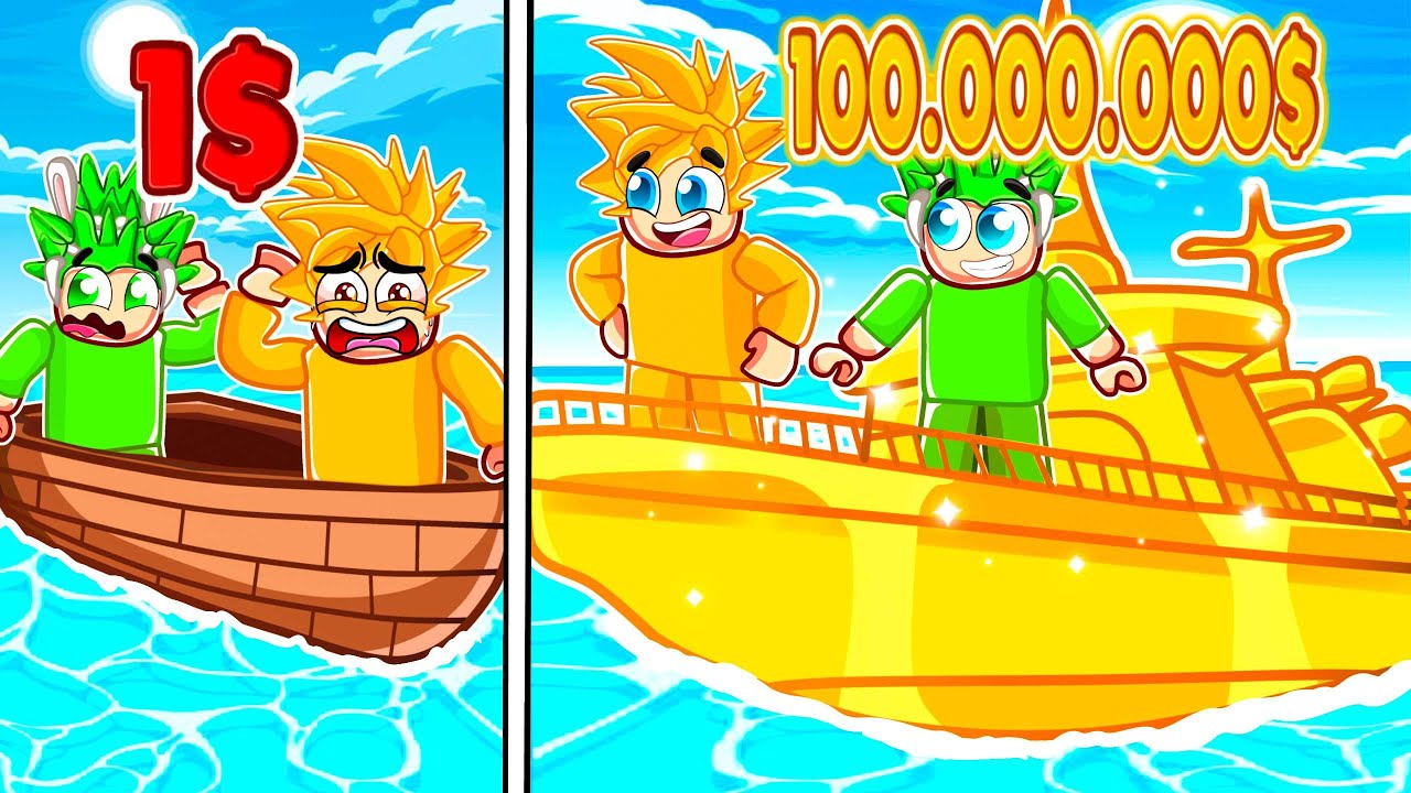 Wir BAUEN 56,888,909€ BOOT in Roblox