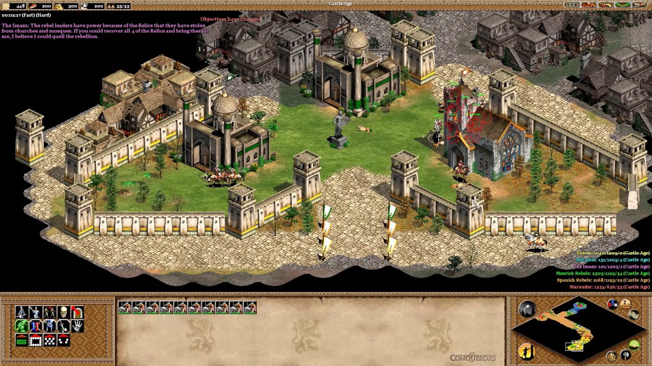 AoE II | El cid 2 - The Enemy of My Enemy | Speedrun in 2 minutes 41 seconds