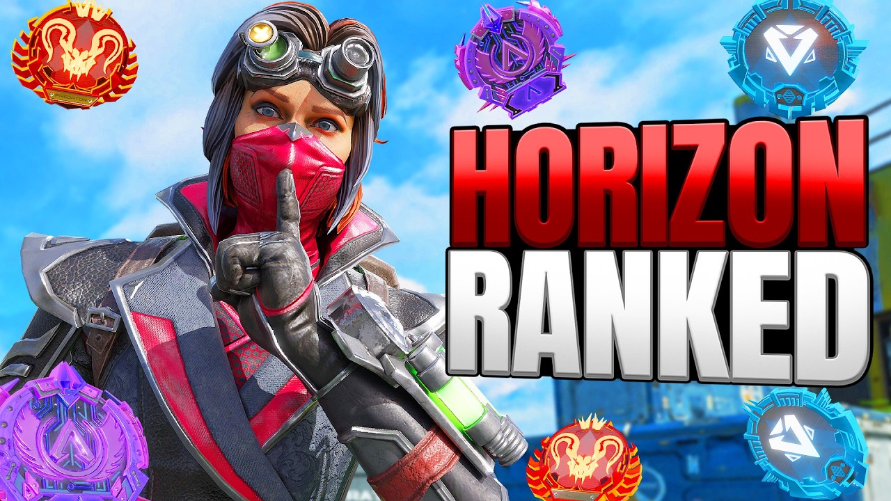 Рейтинговый игровой процесс Horizon высокого уровня — Apex Legends (без комментариев)
