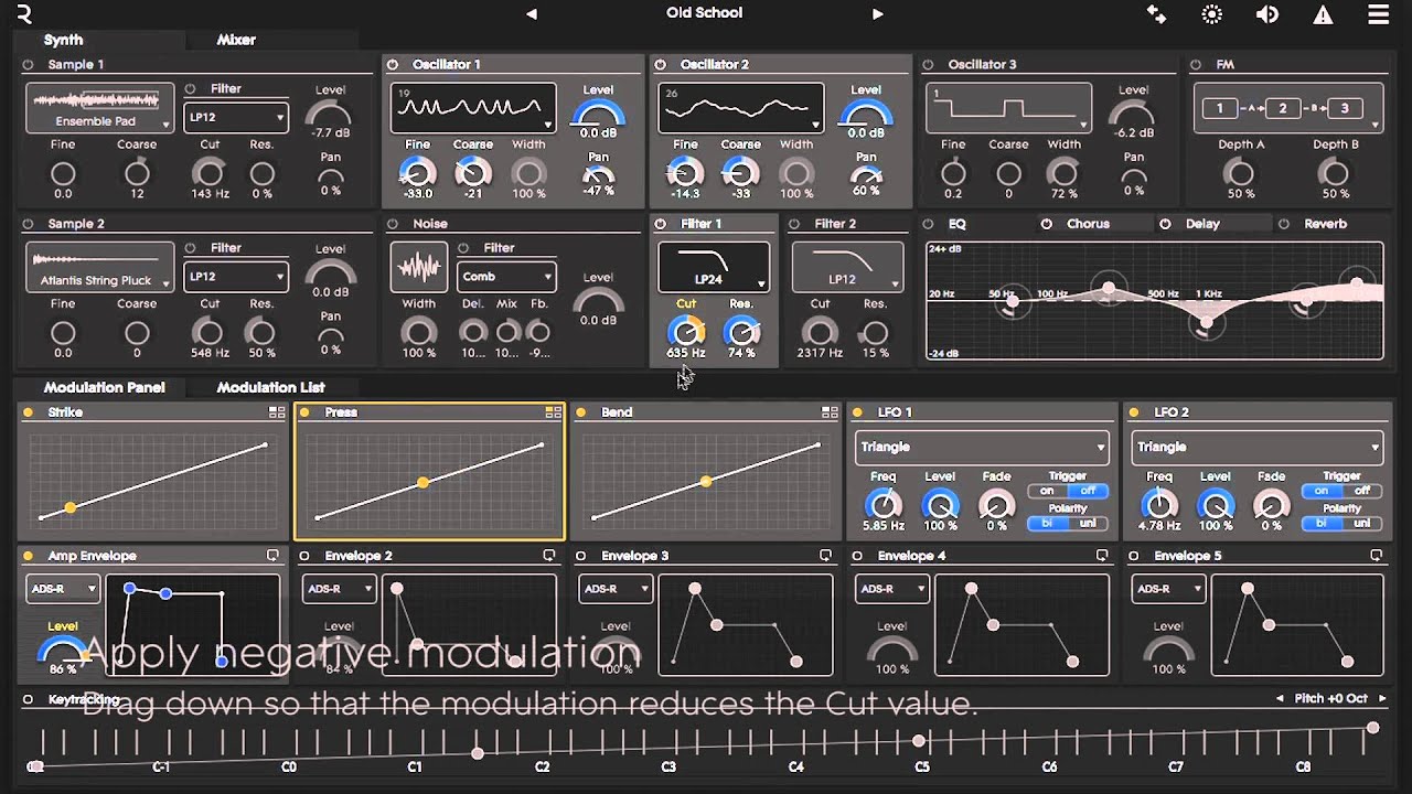 ROLI Tutorials: Equator &ndash; Assigning Modulation