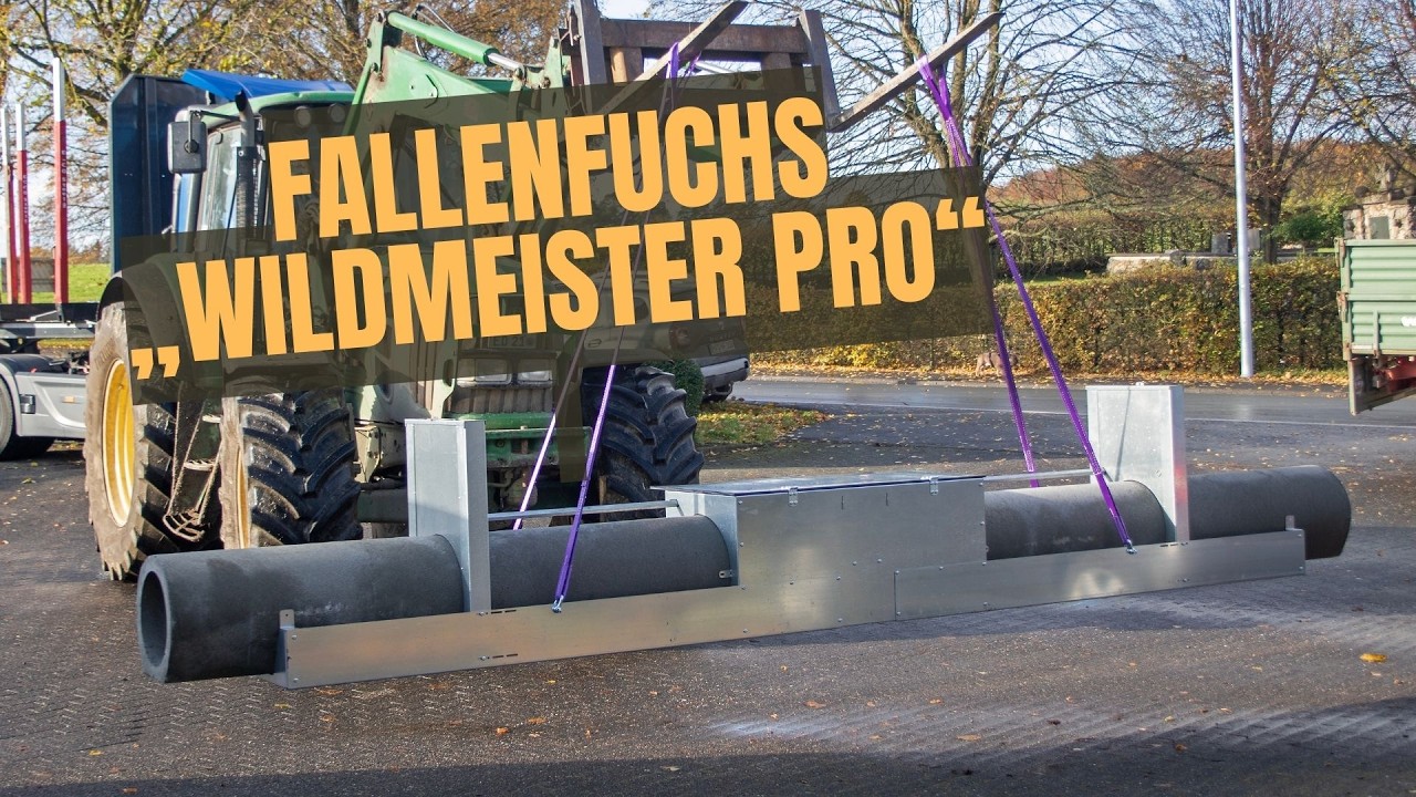 Betonrohrfalle im Langzeittest
