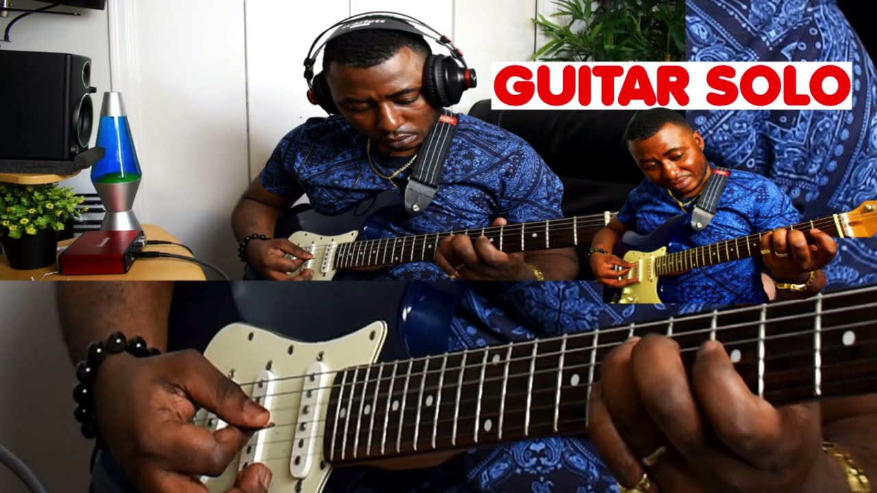 A minor Pentatonic Scale on a Solo Guitar track
