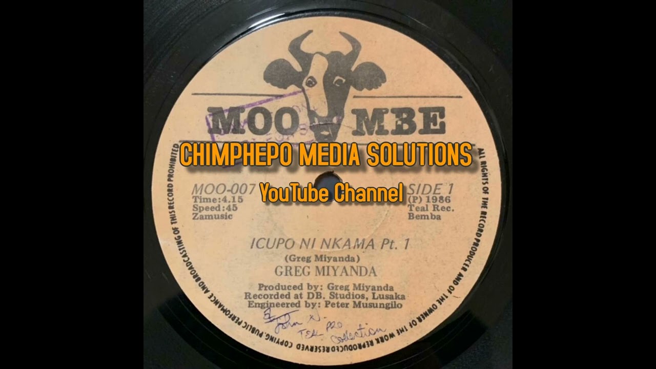 ICUPO NI NKAMA  - GREG MIYANDA  _ SAMPLE