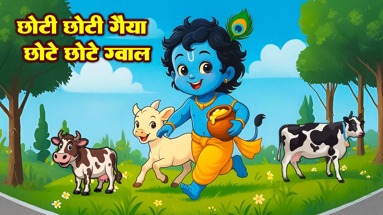 Choto So Mero Madangopal | छोटी छोटी गैया छोटे छोटे ग्वाल | Choti Choti Gaiya | Little Krishna Song