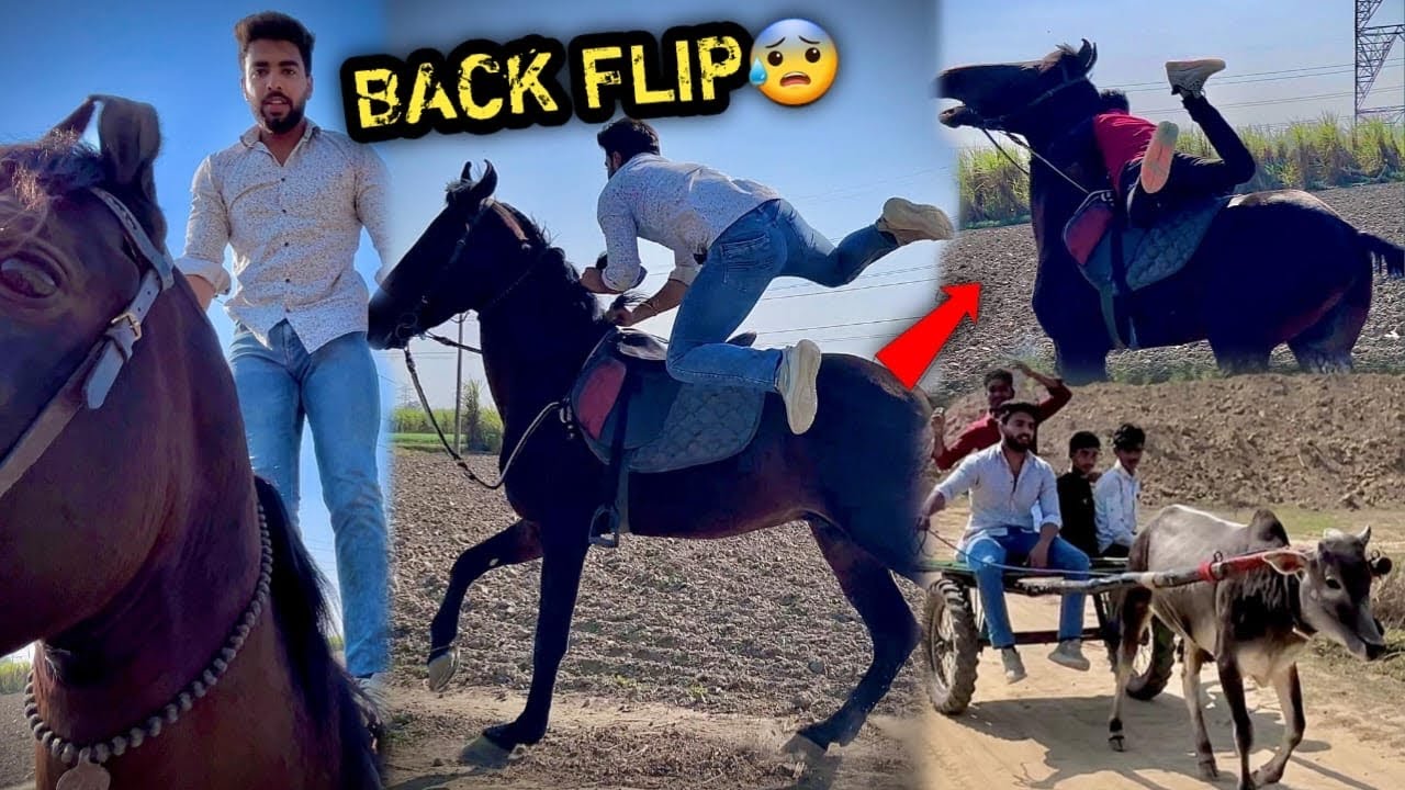 COMMANDO Ke Upr Se Back Flip Karne Mai Ye Halat Hogi Socha Nhi Tha 😨SINGHAM Ke Diwane Bail Le Aaye😘