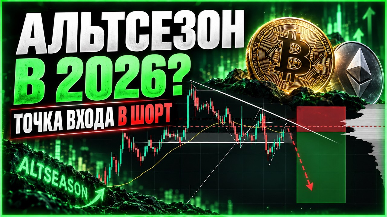 ⚪ BTC: ГДЕ ВХОД В ШОРТ И СТОП? Разбор сделки и рынка