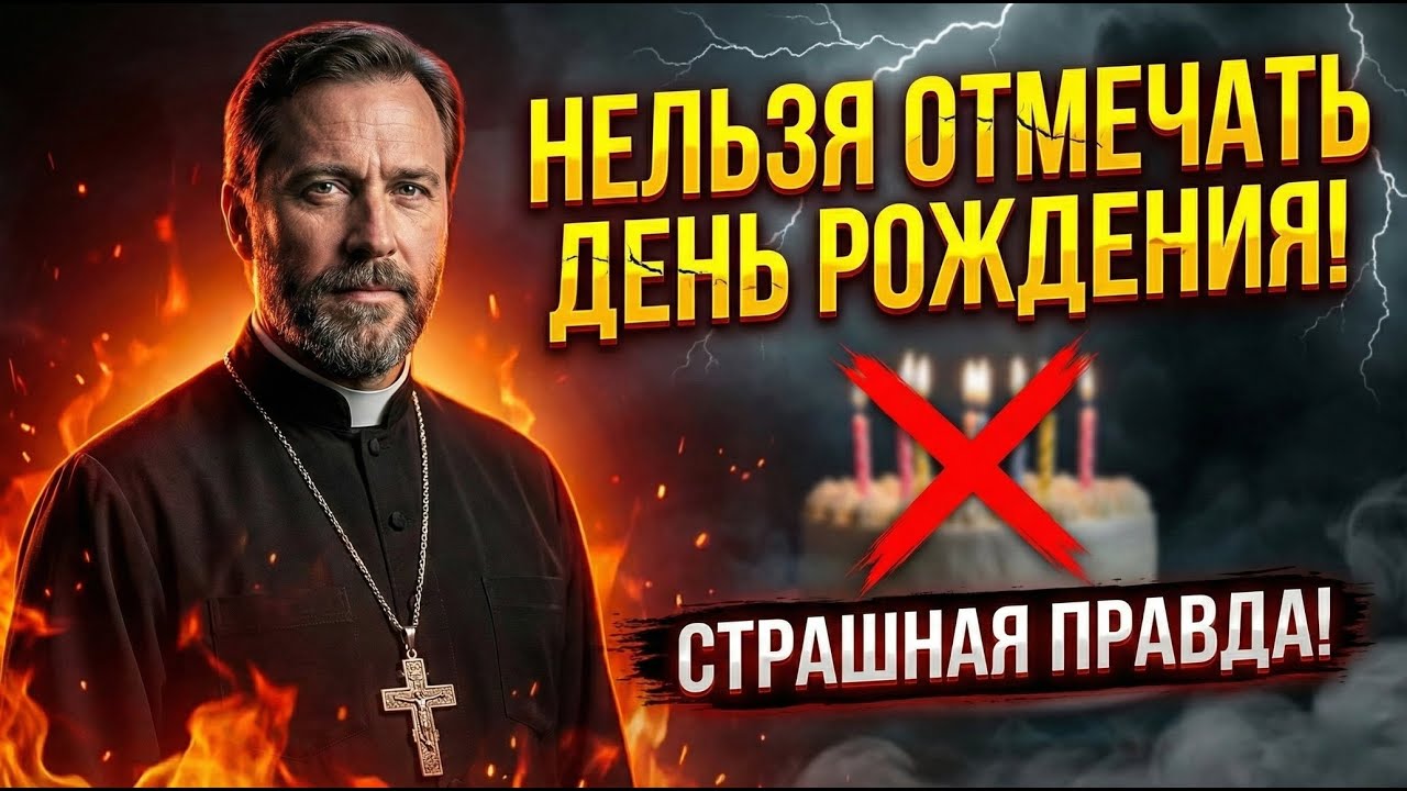 Срочно ПЕРЕСТАНЬТЕ Это Праздновать! (Обращение Священника)