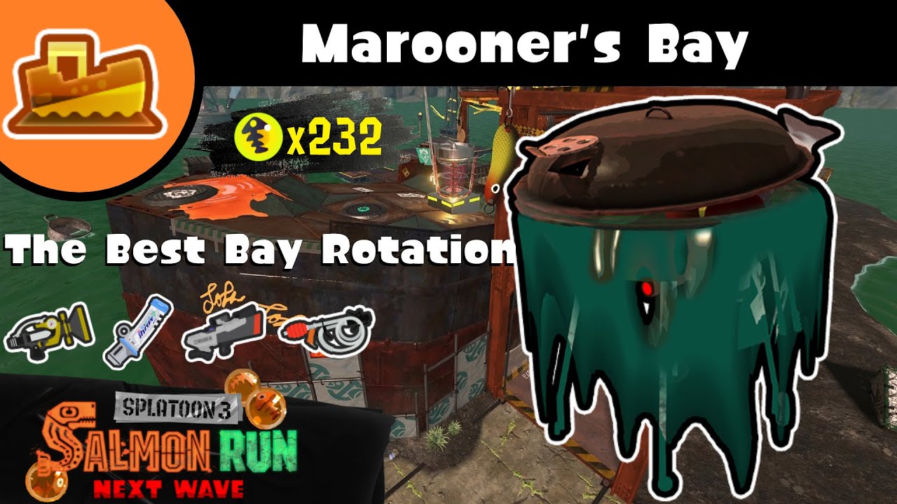 The STRONGEST Rotation? 232 Eggs on Marooner's Bay [Splatoon 3 Overfishing]