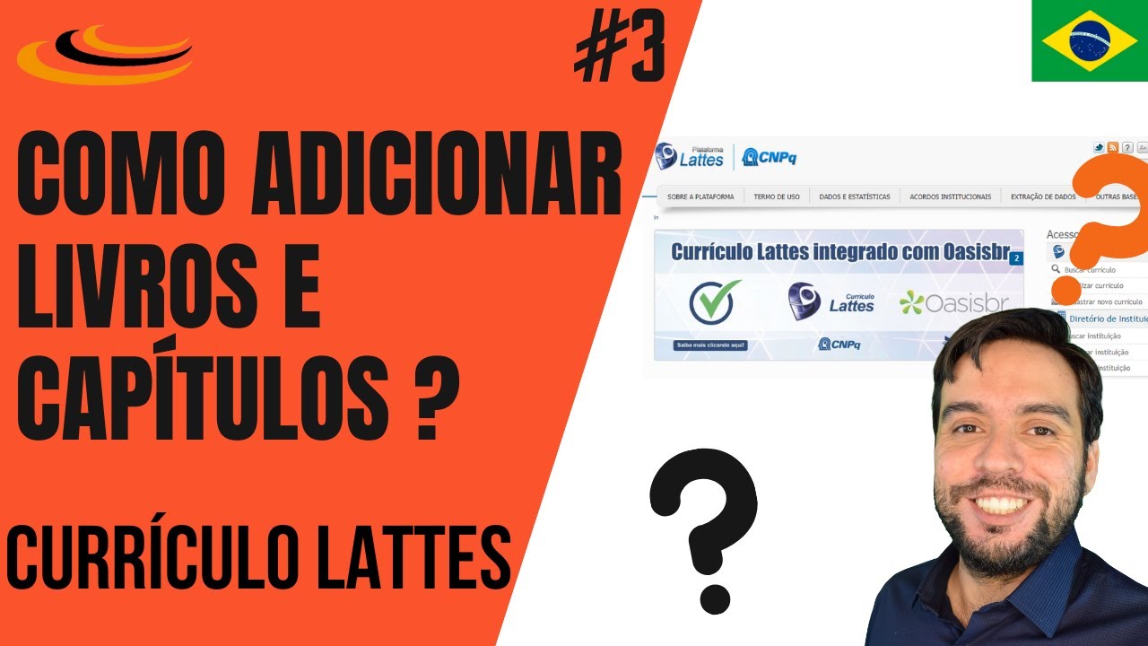 [Fácil] Como atualizar currículo Lattes? Como adicionar capítulo de livro? Como adicionar artigos?