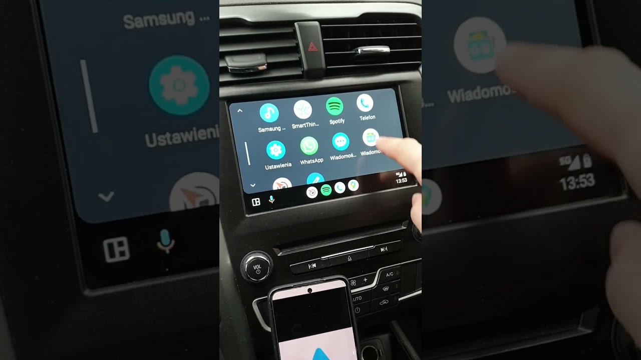 Android Auto &ndash; instalacja w Ford Sync 3.4 | Android 13 | SHORTS #automobile #smartphone