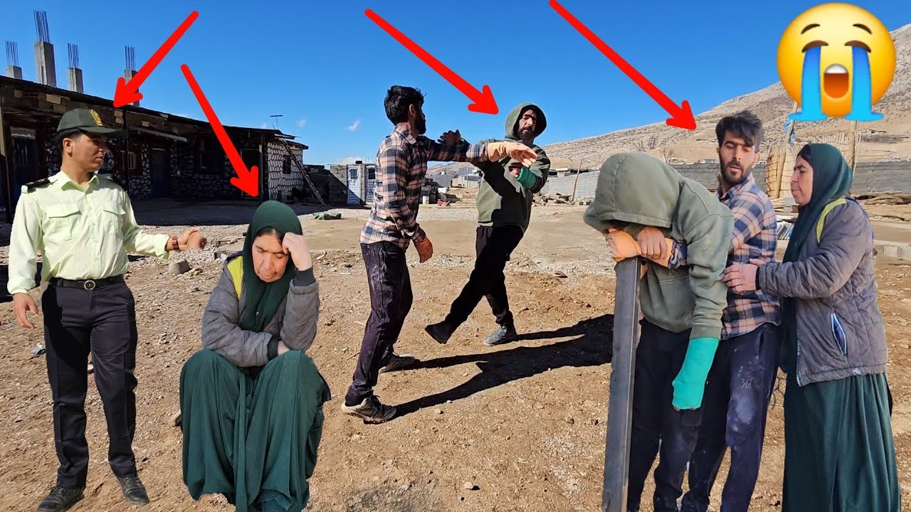 Saleh and Bahram's Conflict in Zahra's Family and Bahram's Breaking of the Windows.