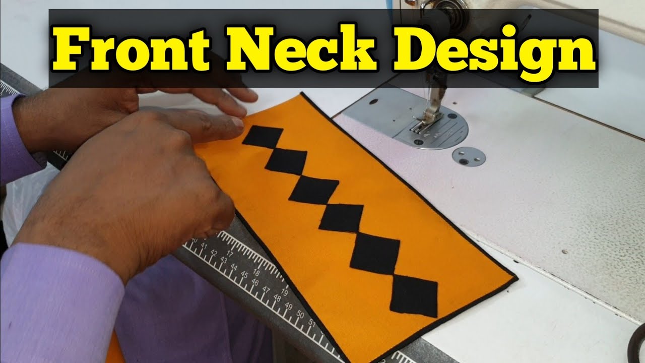 Front Neck Design Cutting and Stitching | Latest Neck Designs | Amina Boutique