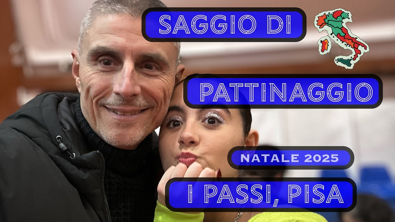 Saggio di Pattinaggio di Natale 2025 ⛸️🎄 | Emozioni sul parquet – La vita di Sofia
