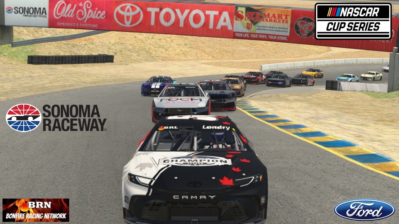 Iracing Sonoma Road Course in the Next Gen Cup Car
