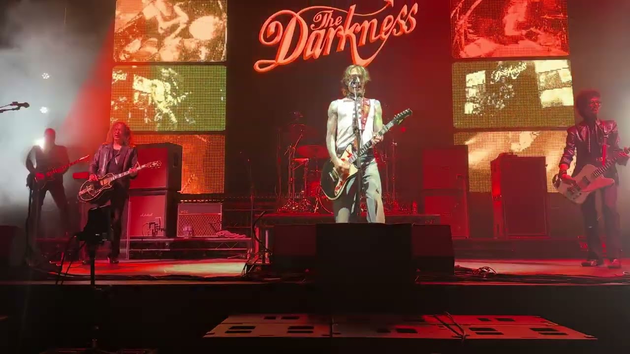 THE DARKNESS - WALKING THROUGH FIRE (live @ Connexin Live Hall - Hull 12/03/2024)