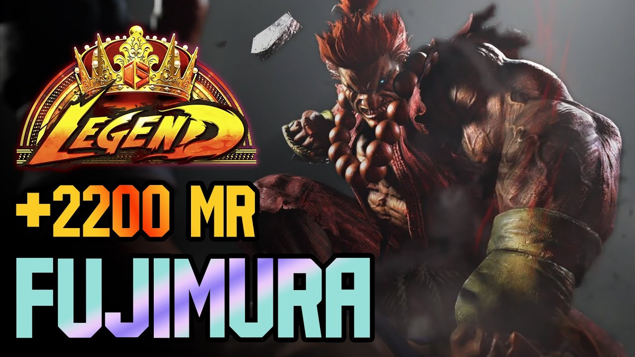 SF6 ♦ This is how Fujimura became the RANK #1 Akuma!